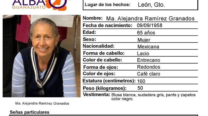 Buscan en San Miguel de Allende a la leonesa Alejandra Ramírez, de 65 años; indagan grupo religioso