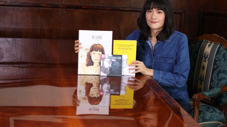 Cuenta Alejandra Guaní cómo llegó a Fenal con su novela gráfica 'Resignación'