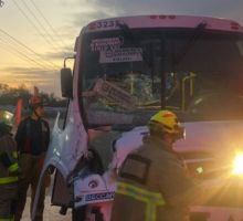 Camionazo en Ecobulevar: Hay 35 lesionados de una empresa de autopartes; iban de León a SFR