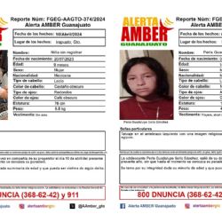 Alerta en todo Guanajuato: Desaparecen bebé y Perla Guadalupe Solís en Irapuato